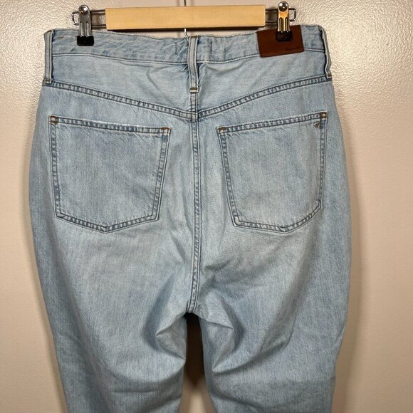 Madewell The Curvy Perfect Vintage Jean 31 Fitzgerald Light Wash High Rise Blue - Picture 10 of 13